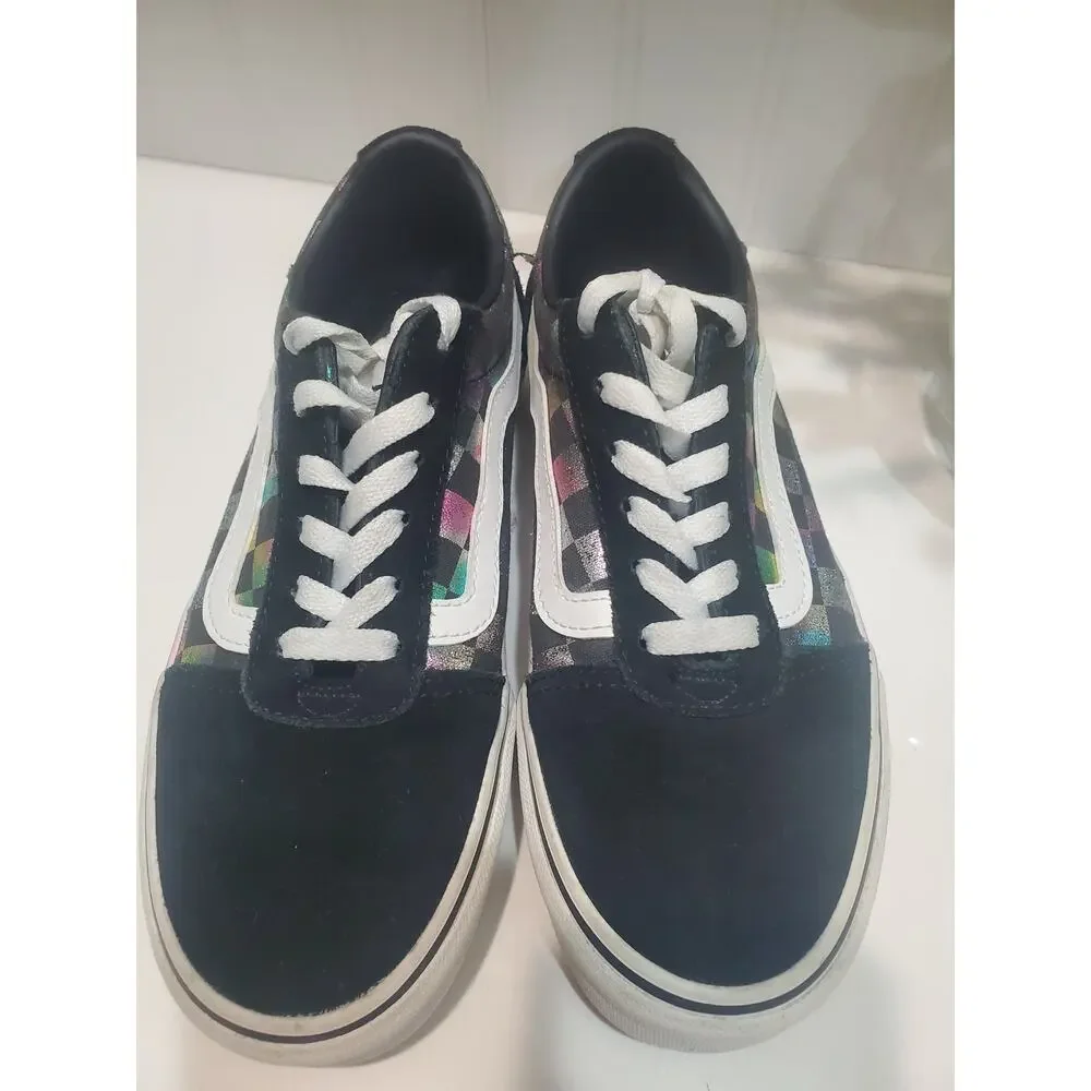 VANS Ward Iridescent Check Size 6.5